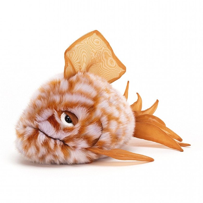 Jellycat Grumpy Fish Orange Modern Shopping Gifts