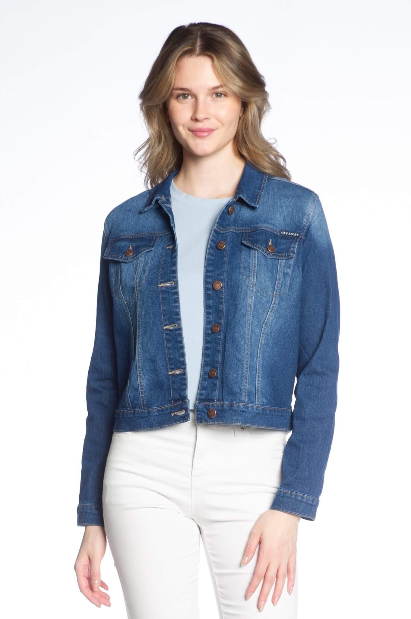 Lucky denim jacket discount